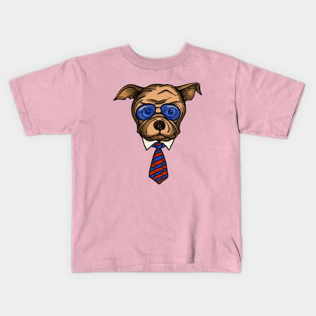 face dog Kids T-Shirt by This is store